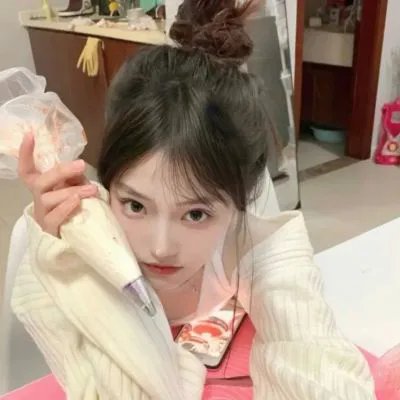 白色微笑